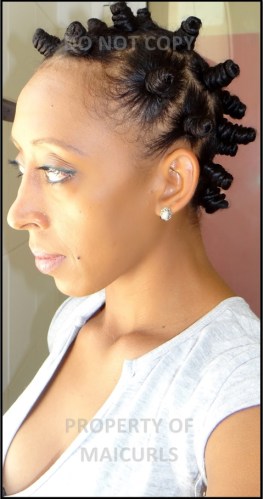 Twisted Bantu Knots