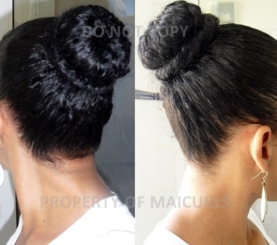 Twist and Tuck Donut Bun
