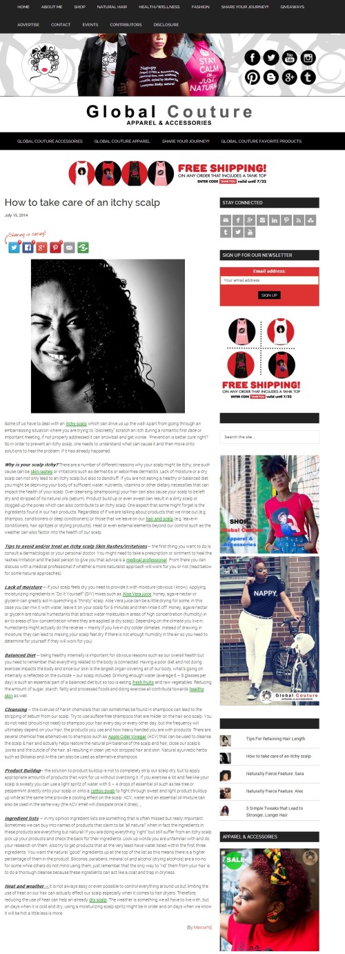 How to Care for an Itchy scalp