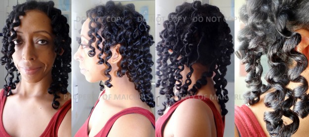 unseparated straw curls