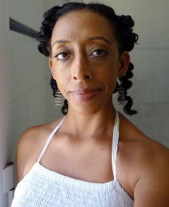 Bantu knots taken down