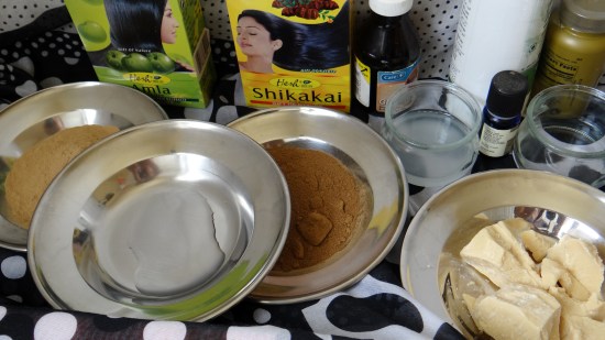 DIY Conditioning Bar With Cleansing Properties - Ingredients